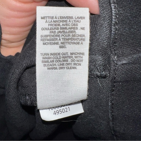 GARAGE Mini Dress Black Denim Zip Front Cotton Size Small NWT - Picture 9 of 10